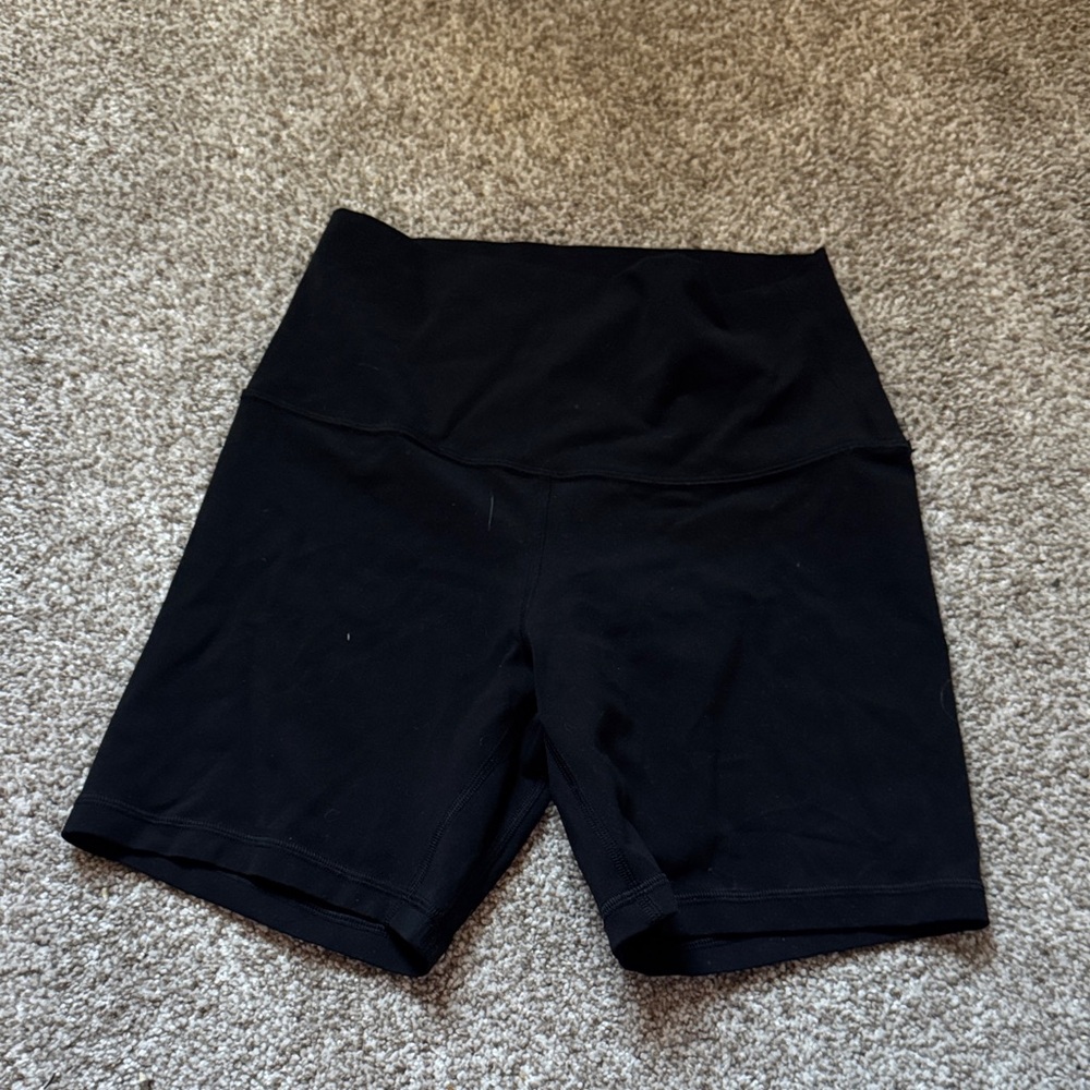 Lululemon Black Women's biker Shorts